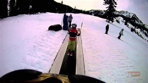Skiing made easy: The magic carpet at Stevens Pass